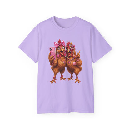 Chicken Selfie Graphic Tee