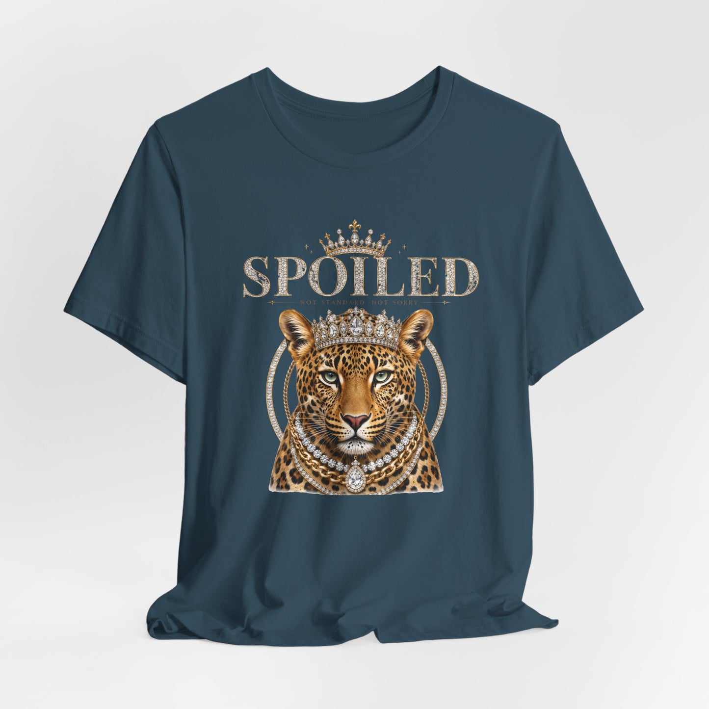 Spoiled Leopard Graphic Tee
