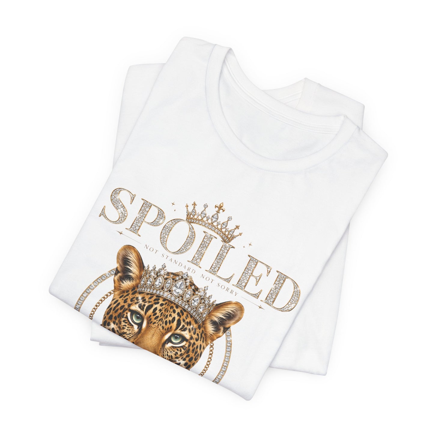 Spoiled Leopard Graphic Tee
