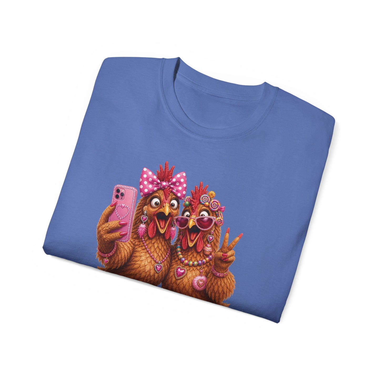 Chicken Selfie Graphic Tee