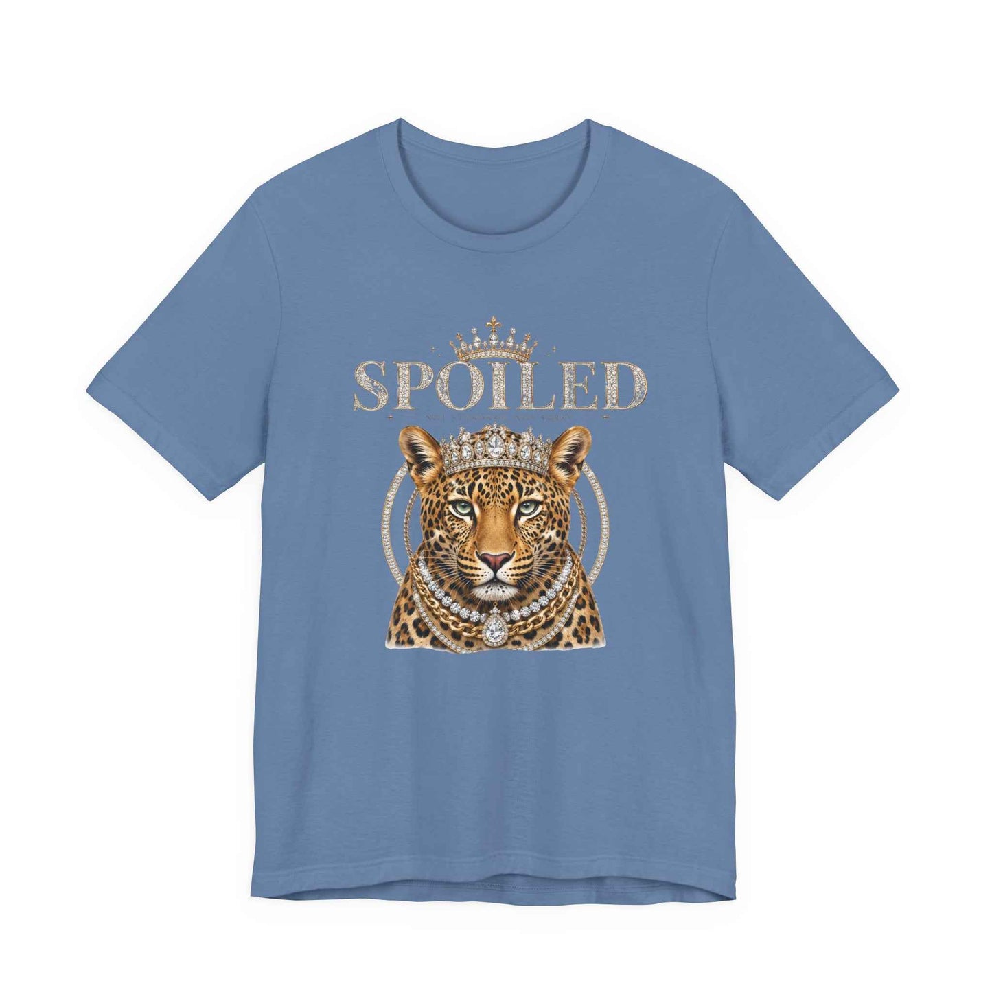 Spoiled Leopard Tee — Crowned Leopard Graphic T-Shirt