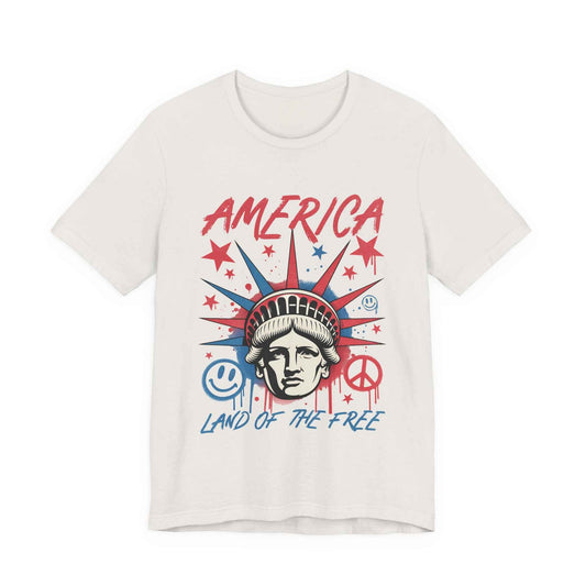 America "Land of the Free" Graphic Tee