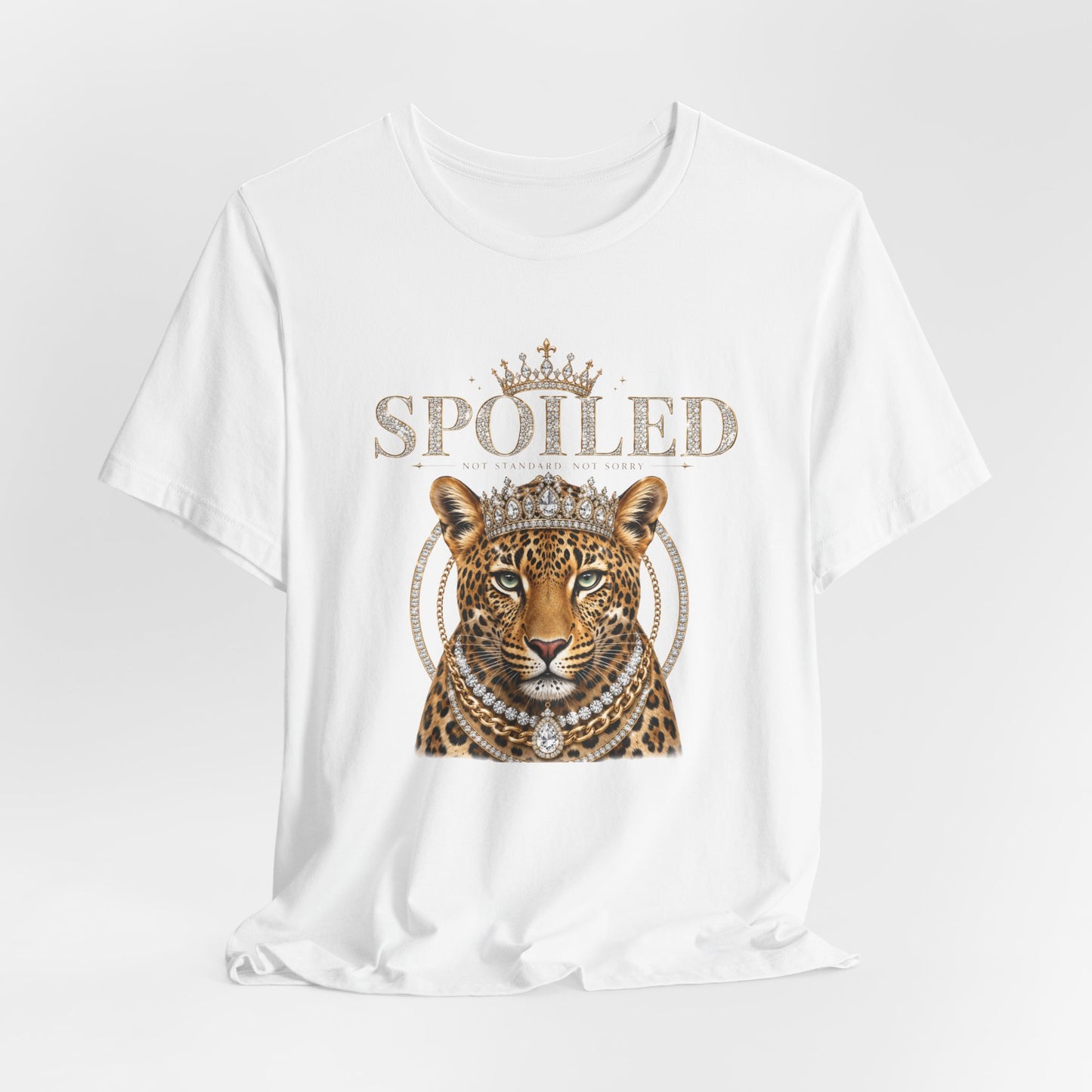 Spoiled Leopard Graphic Tee