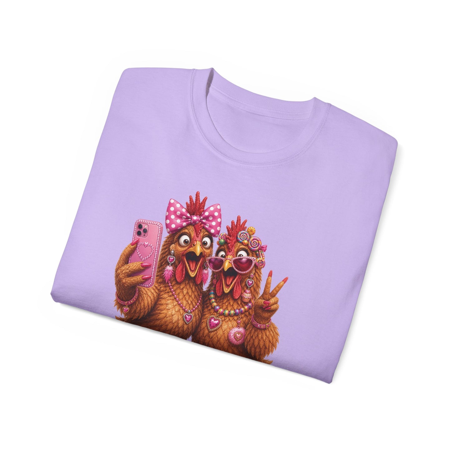 Chicken Selfie Graphic Tee