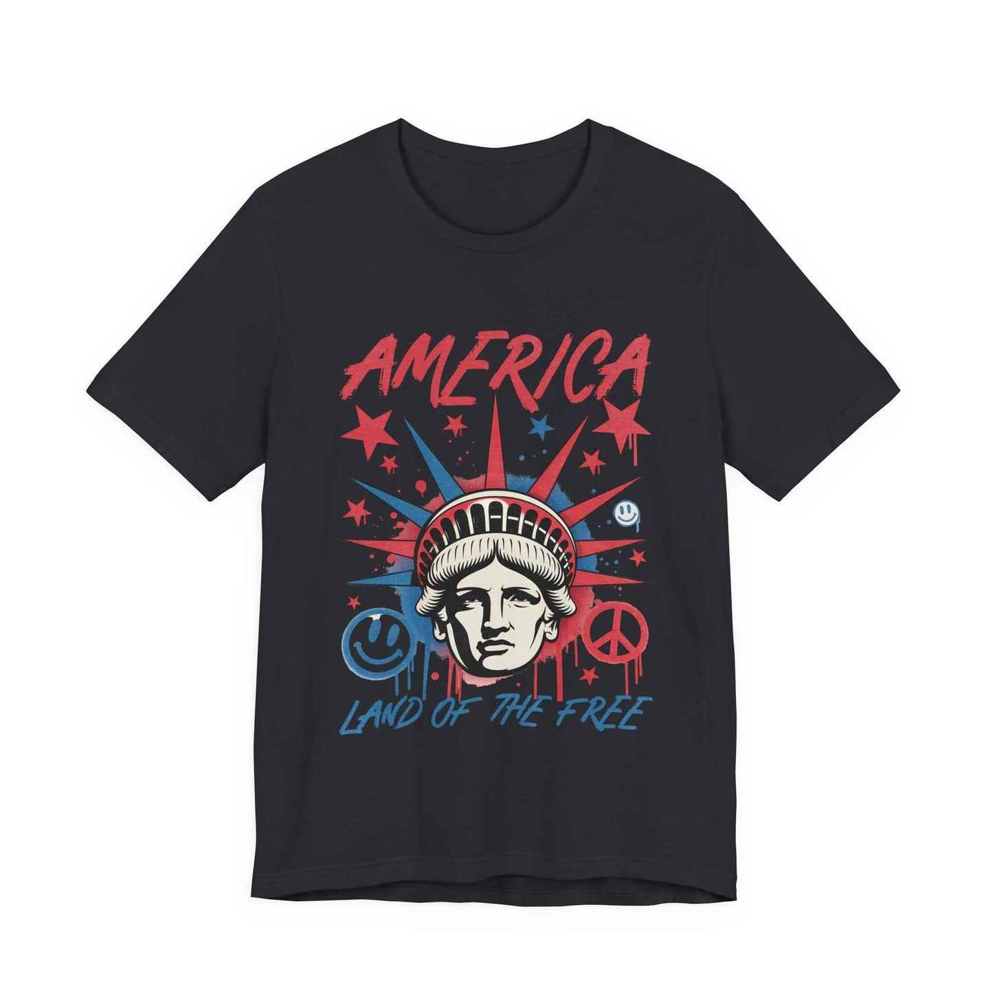 America "Land of the Free" Graphic Tee