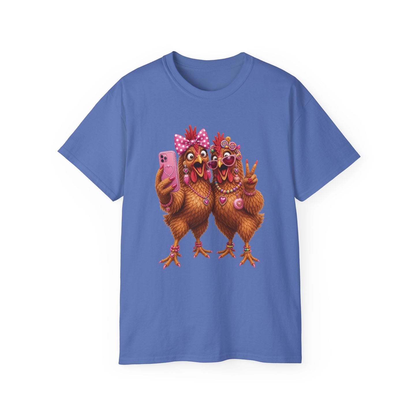Chicken Selfie Graphic Tee