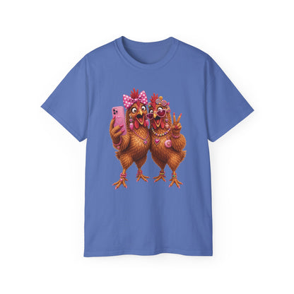 Chicken Selfie Graphic Tee