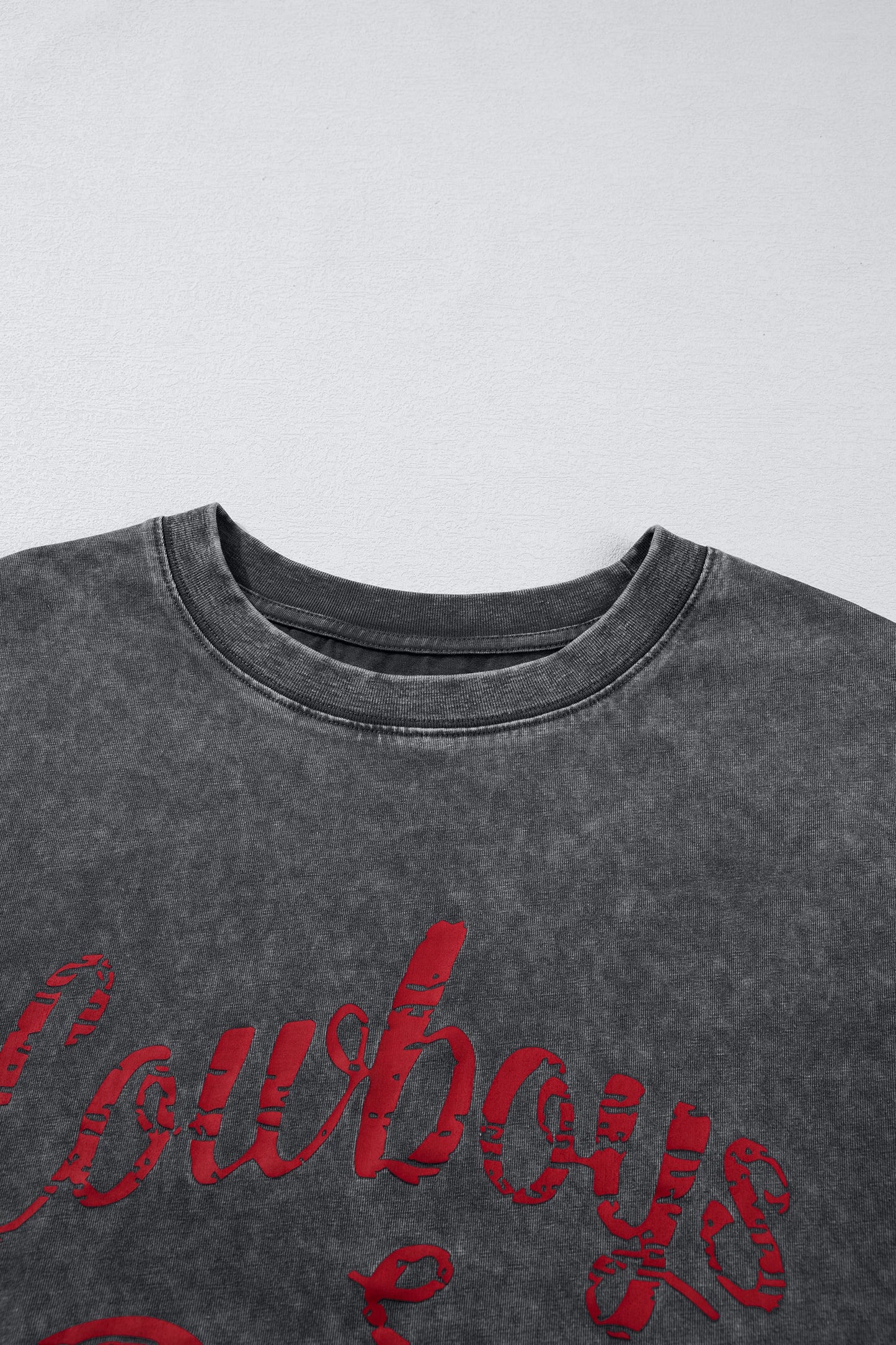 Cowboys & Beer Mineral Wash Graphic Tank
