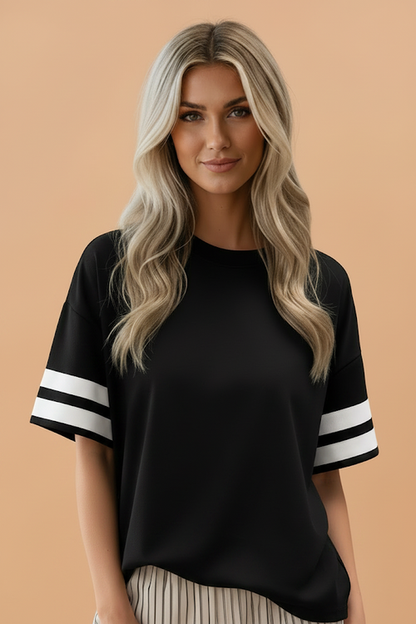 Varsity Stripe Short Sleeve T-Shirt