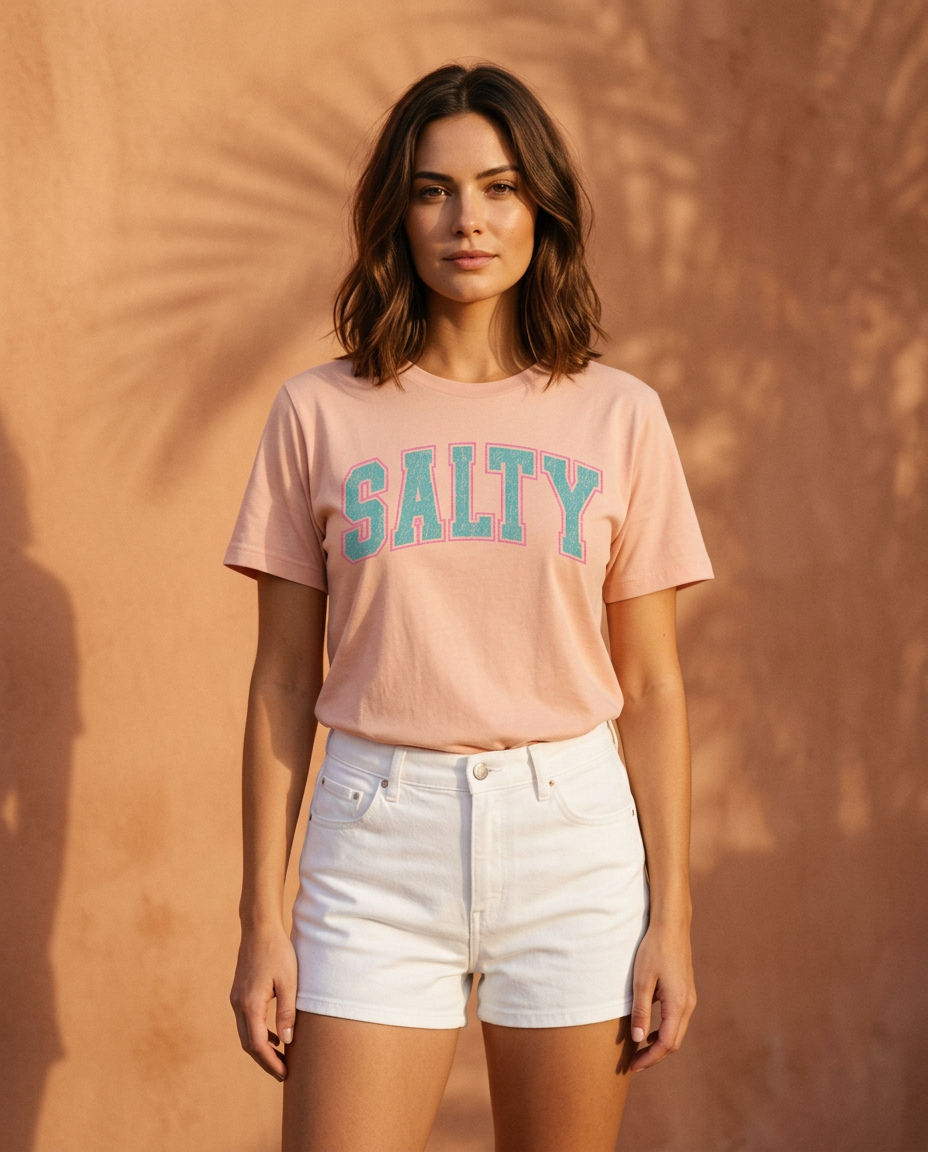 Salty Retro Graphic Tee