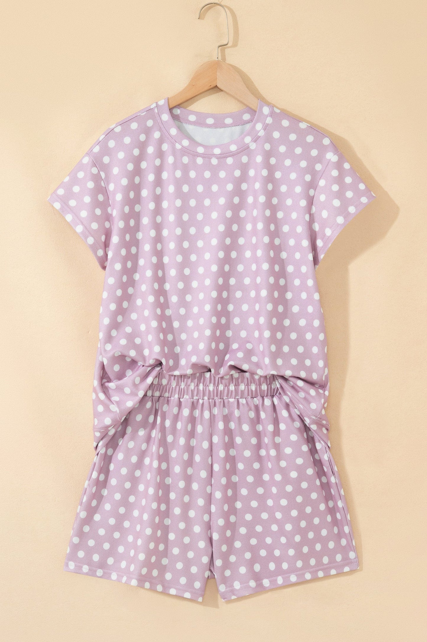 Polka Dot Top & Shorts Set