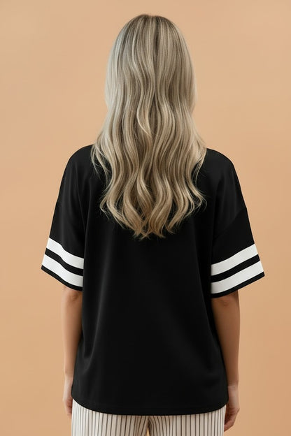 Varsity Stripe Short Sleeve T-Shirt