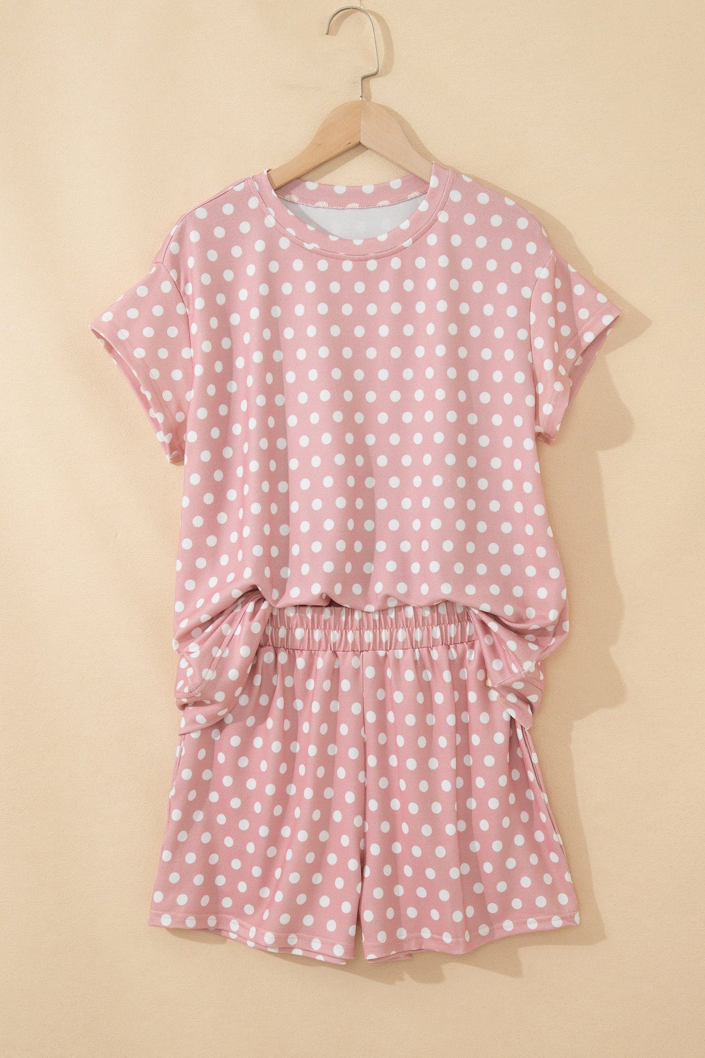 Polka Dot Top & Shorts Set